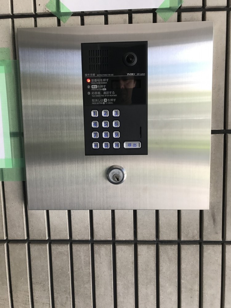 集合玄関機更新後（SUS仕様）