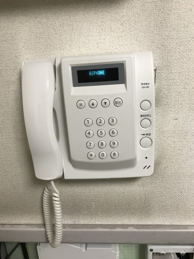 管理室親機更新後