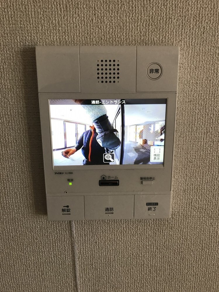 住戸内インターホン親機更新後