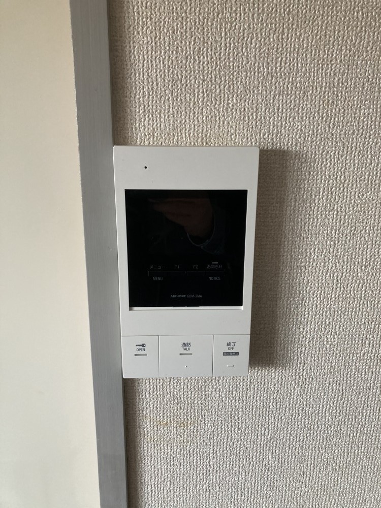 施工後のインターホン親機
